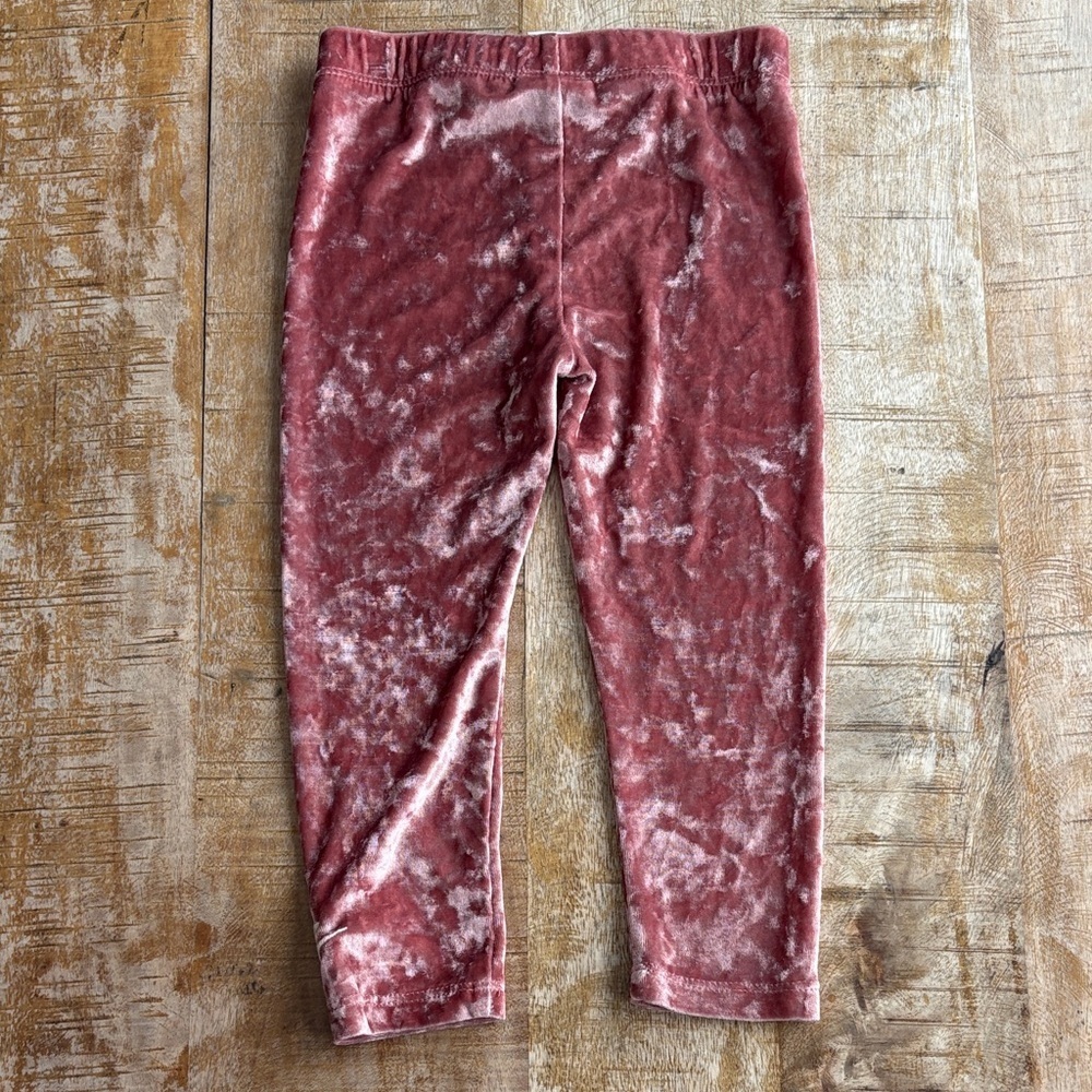 Nike Girls Crushed Velvet Leggings 3t - Picture 5 of 5
